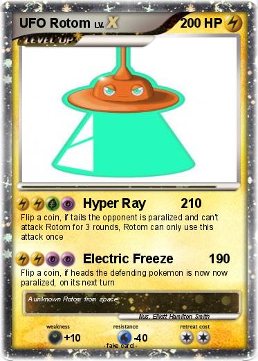Pokemon UFO Rotom