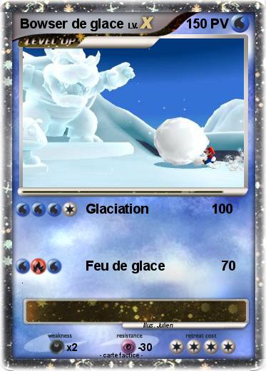 Pokemon Bowser de glace