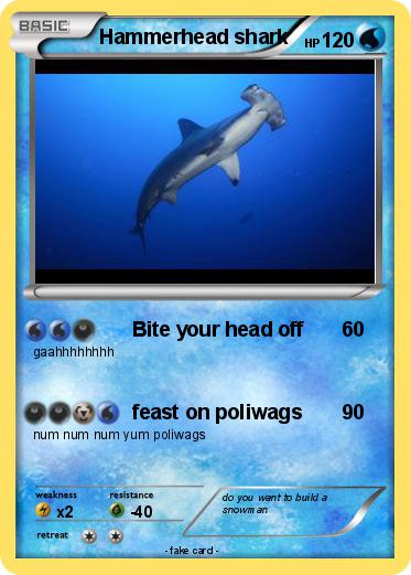 Pokemon Hammerhead shark
