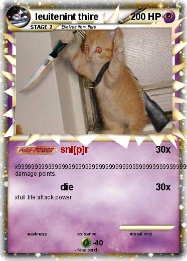 Pokemon leuitenint thire