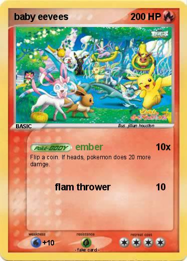 Pokemon baby eevees