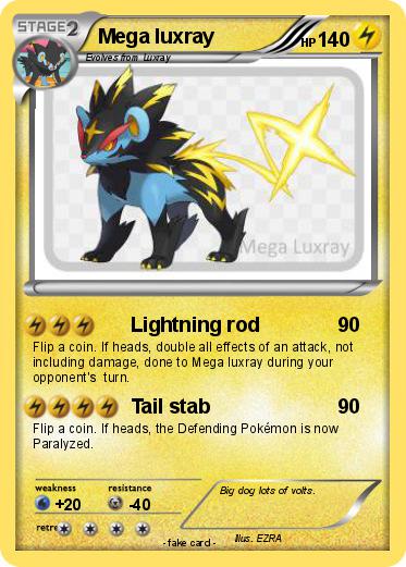 Pokemon Mega luxray