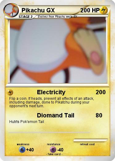 Pokemon Pikachu GX