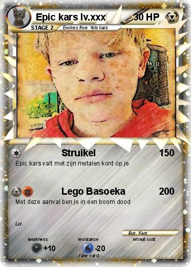 Pokemon Epic kars lv.xxx