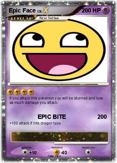 Pokemon Epic Face