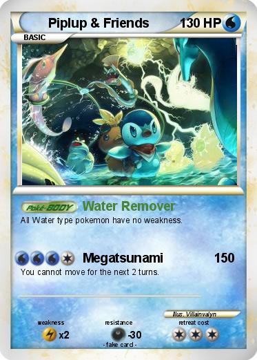 Pokemon Piplup & Friends