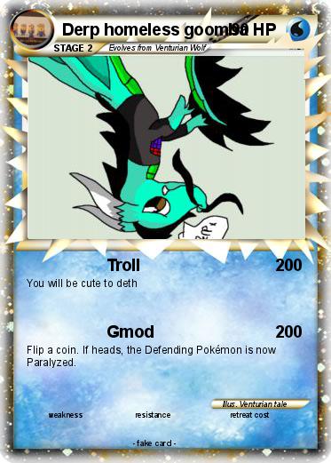 Pokemon Derp homeless goomba