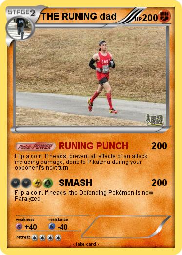 Pokemon THE RUNING dad