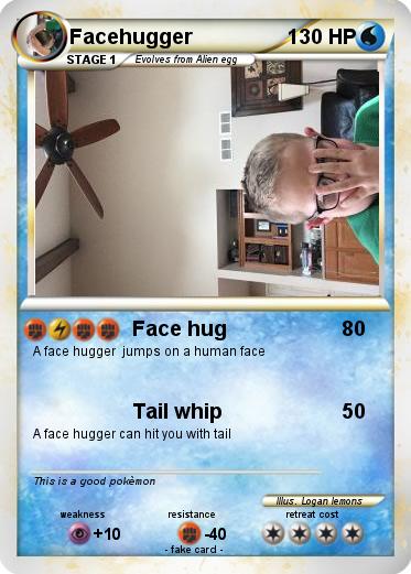 Pokemon Facehugger