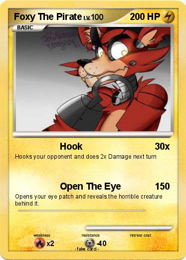Pokemon Foxy The Pirate