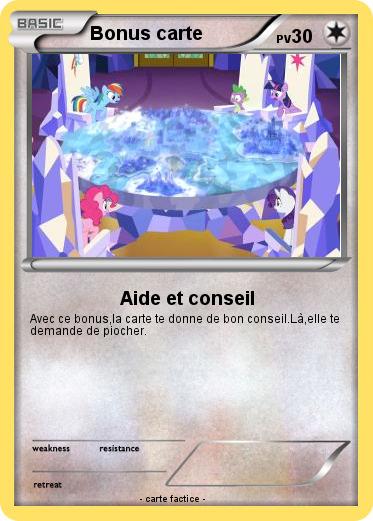 Pokemon Bonus carte