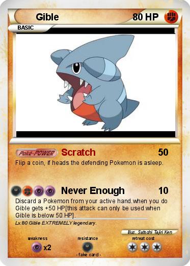 Pokemon Gible