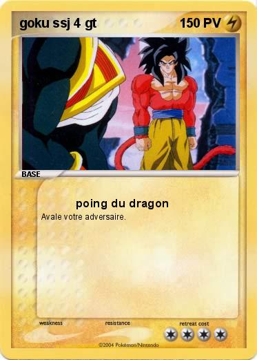 Pokemon goku ssj 4 gt