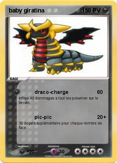 Pokemon baby giratina