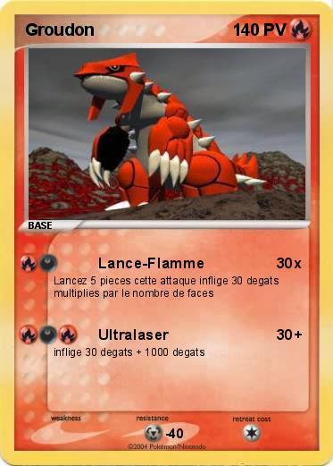 Pokemon Groudon 
