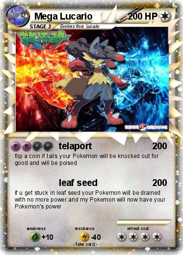 Pokemon Mega Lucario