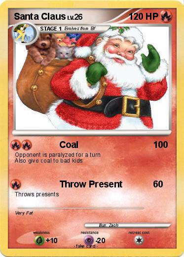 Pokemon Santa Claus