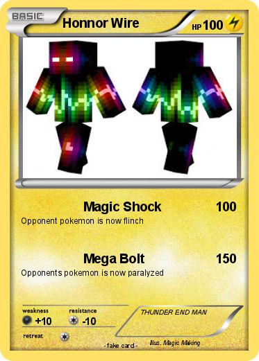 Pokemon Honnor Wire