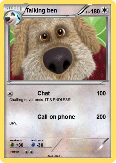 Pokemon Talking ben