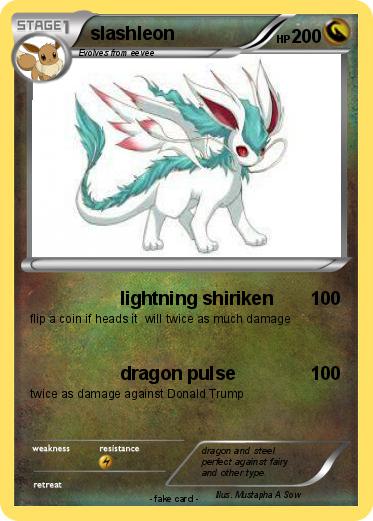 Pokemon slashleon