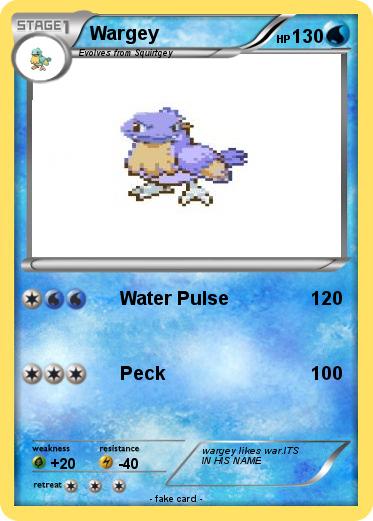 Pokemon Wargey