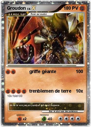 Pokemon Groudon