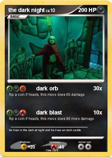 Pokemon the dark night
