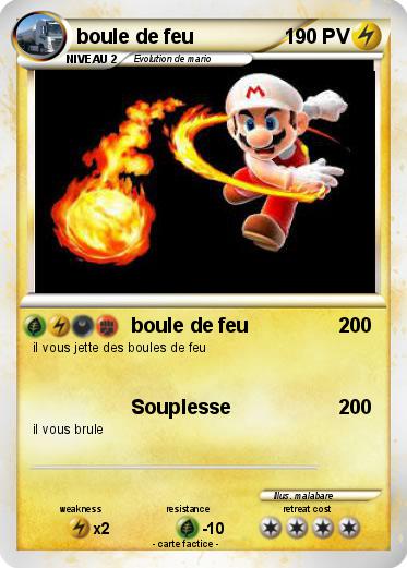 Pokemon boule de feu
