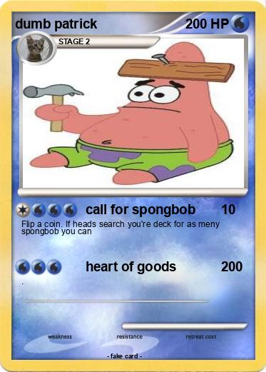 Pokemon dumb patrick