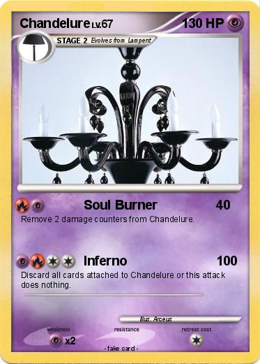Pokemon Chandelure