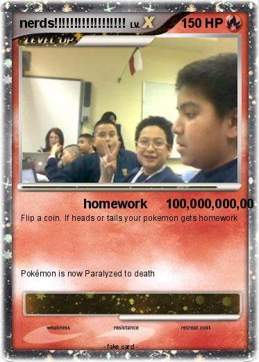 Pokemon nerds!!!!!!!!!!!!!!!!!!