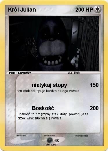 Pokemon Król Julian