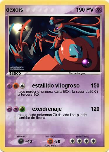 Pokemon dexois