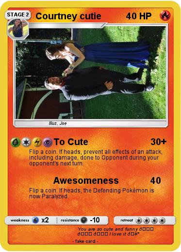 Pokemon Courtney cutie