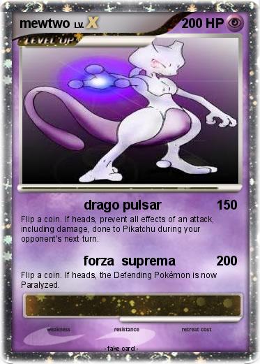 Pokemon mewtwo