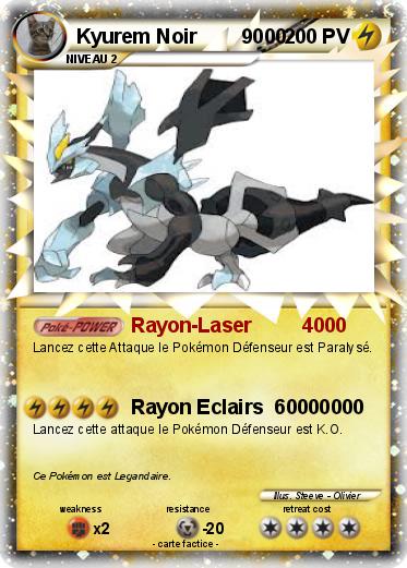 Pokemon Kyurem Noir        9000