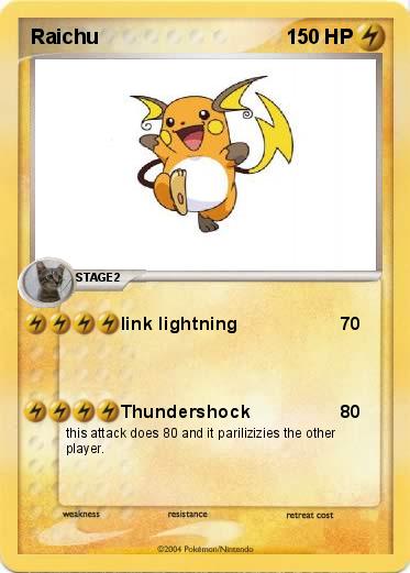 Pokemon Raichu