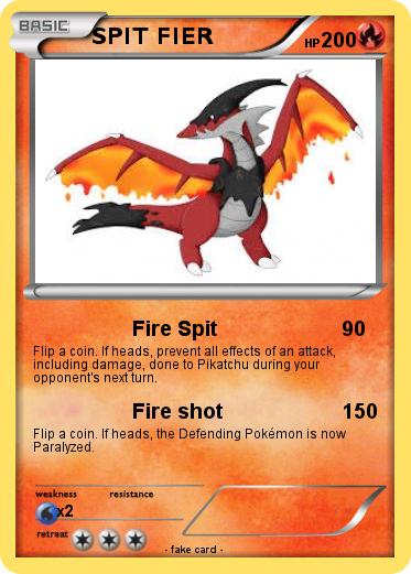 Pokemon SPIT FIER