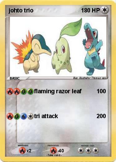 Pokemon johto trio