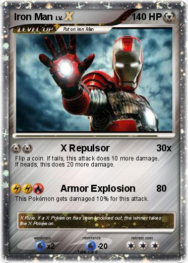 Pokemon Iron Man