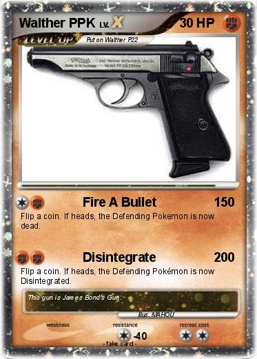 Pokemon Walther PPK