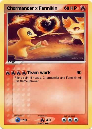 Pokemon Charmander x Fennikin