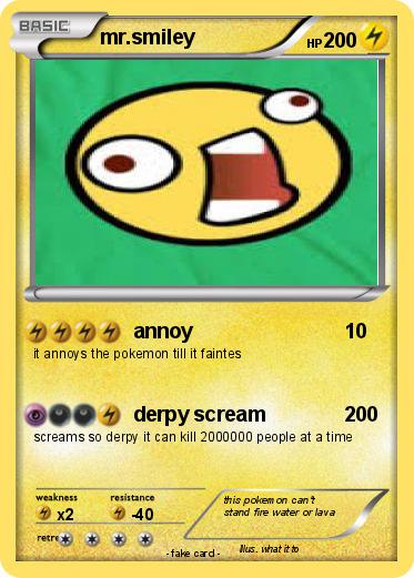 Pokemon mr.smiley