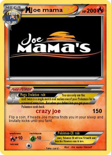 Pokemon Joe mama