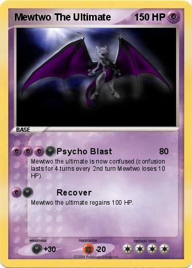 Pokemon Mewtwo The Ultimate 
