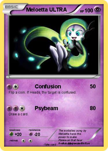 Pokemon Meloetta ULTRA