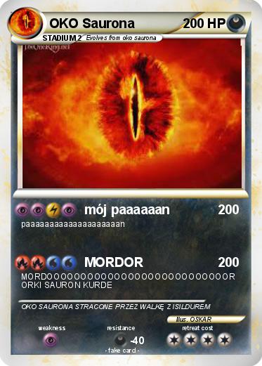 Pokemon OKO Saurona