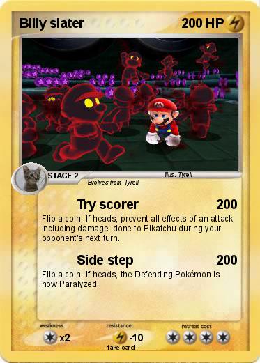Pokemon Billy slater