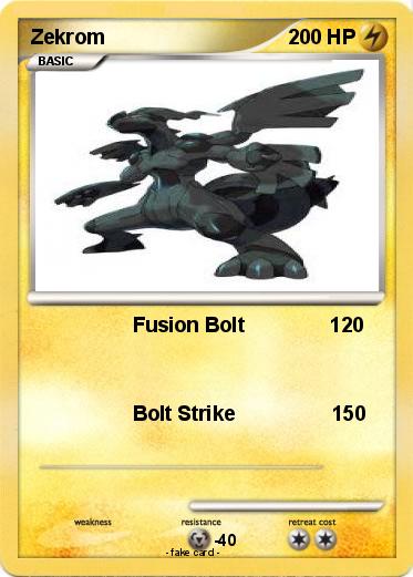 Pokemon Zekrom