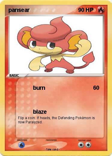 Pokemon pansear